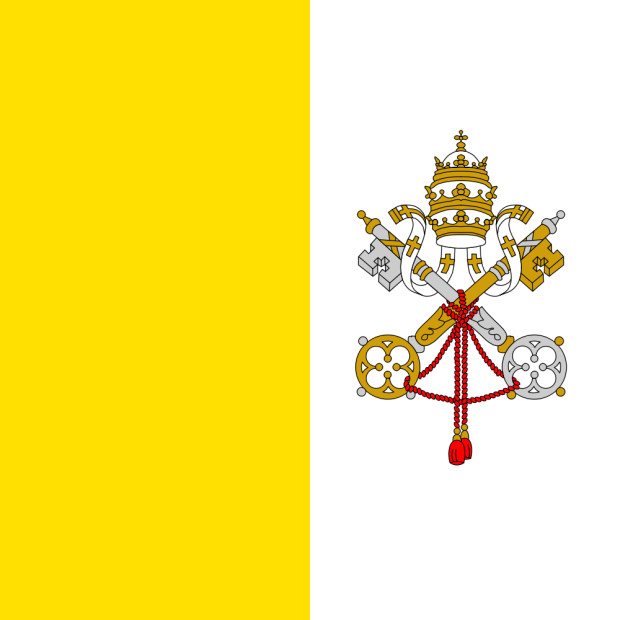 Bandeira Cidade do Vaticano / Estado da Cidade do Vaticano