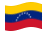 Venezuela-Bandeira ondulante