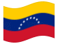 Bandeira animada Venezuela