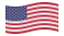 Estados Unidos da América (EUA)-Bandeira ondulante
