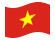 Vietname-Bandeira ondulante