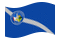 Las Vegas-Bandeira ondulante