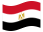 Bandeira animada Egipto