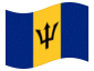 Bandeira animada Barbados