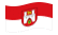 Hanover-Bandeira ondulante