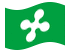 Lombardia-Bandeira ondulante