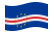 Cabo Verde-Bandeira ondulante
