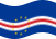 Cabo Verde-Bandeira ondulante estática