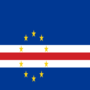 Cabo Verde-Bandeira quadrada
