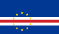 Cabo Verde-Bandeira retangular