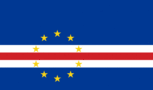 Cabo Verde-Bandeira retangular