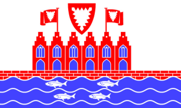 Bandeira Heiligenhafen, Bandeira Heiligenhafen
