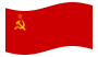União Soviética-Bandeira ondulante