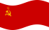 União Soviética-Bandeira ondulante estática
