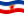Jugoslávia-Bandeira ondulante estática