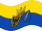 Essen-Bandeira ondulante estática