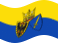 Essen-Bandeira ondulante estática