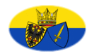 Essen-Bandeira em vinheta oval