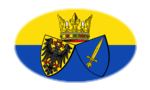 Essen-Bandeira em vinheta oval