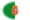 Fuerteventura-Bandeira em vinheta oval