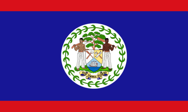 Bandeira Belize, Bandeira Belize