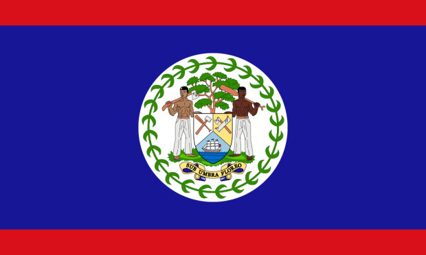 Bandeira Belize