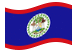 Belize-Bandeira ondulante