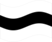 Posnânia (província prussiana)-Bandeira ondulante estática