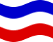 Schleswig-Holstein (província prussiana)-Bandeira ondulante estática
