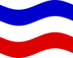 Schleswig-Holstein (província prussiana)-Bandeira ondulante estática