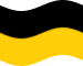 Saxônia (província prussiana)-Bandeira ondulante estática